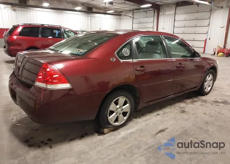 2007 Chevrolet Impala Lt from USA, damaged, VIN 2G1WT58N379302356